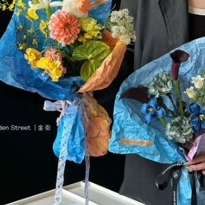 قیمت خوب کاغذ بسته بندی گلدار ضد آب رنگرزی جوهر رنگارنگ شستشو زمان حمل و نقل 30-45 روز آنلاین