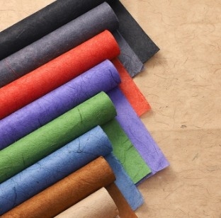 قیمت خوب کاغذ مخصوص بسته‌بندی گل با طرح گل و ضدآب، ابریشمی و رویایی برای ماکارون آنلاین