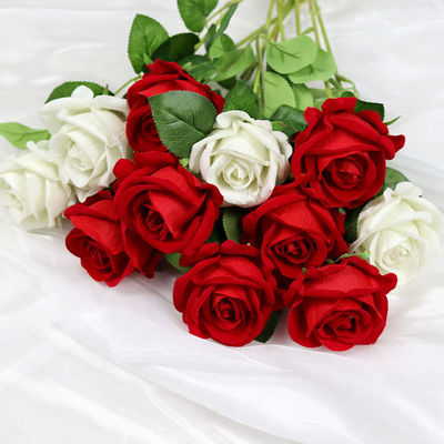 قیمت خوب Valentine's Day New Swan Velvet Fabric Flower Packaging Paper آنلاین