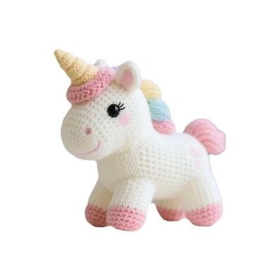 قیمت خوب Cute Hot Sale Animal Knitting Doll Customized Animal Crochet Knitted Toys for Babies Custom Handmade Knitted Doll آنلاین