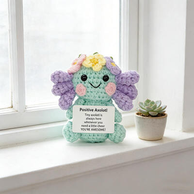 قیمت خوب Crochet Wool Sea Fish Plush Doll Handmade for Cute Sea Creature Gift آنلاین