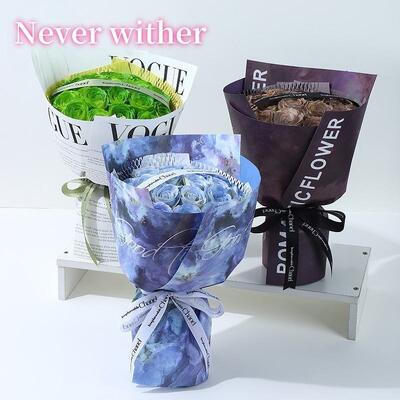 قیمت خوب گل گل سبز سبز با چراغ ال ای دی برای مراسم فارغ التحصیلی سال نو چینی آنلاین