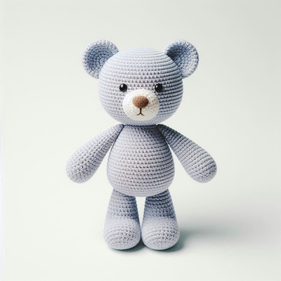 قیمت خوب عروسک دست ساز Amigurumi Bear عروسک دست ساز Baby Soft Teddy Bear حیوانات اسباب بازی برای بچه ها آنلاین