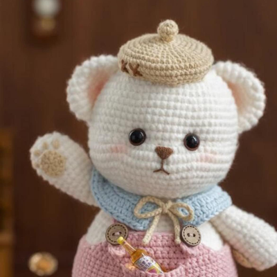 قیمت خوب دست ساز Amigurumi عروسک پر شده پوشک چوبی عروسک برای دختران و پسران نوزاد کودک کودک حیوانات پر شده OEM ساخته شده در ویتنام آنلاین